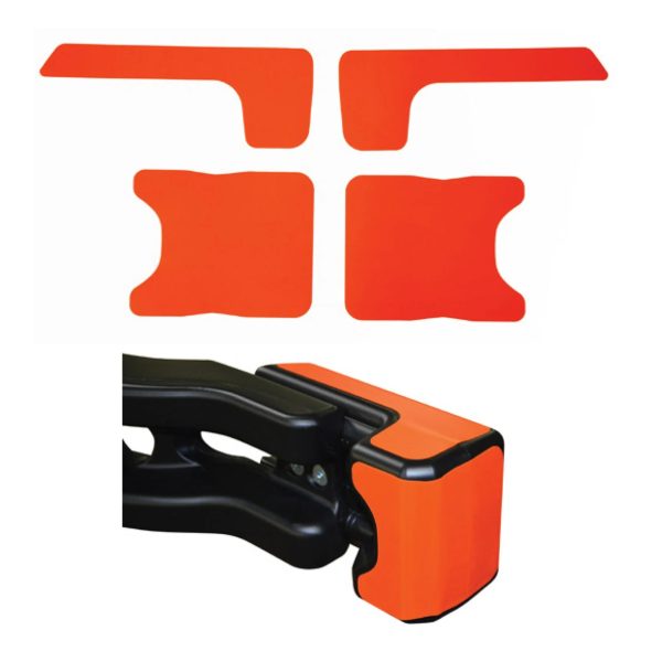 KG Achterbumper hoek sticker C3 CIK/FIA
